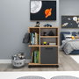Hanah Home Rebusa Armario Multiusos Pino Atlántico y Antracita